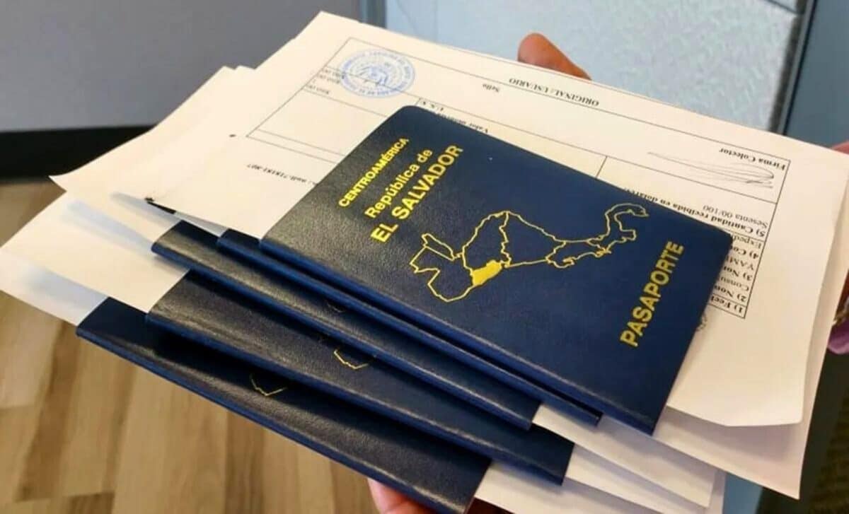 Passports Held At The Consulate Of El Salvador