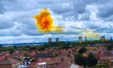 Orange 'obnoxious' Gas Cloud Over Billingham After Fertiliser Plant Incident