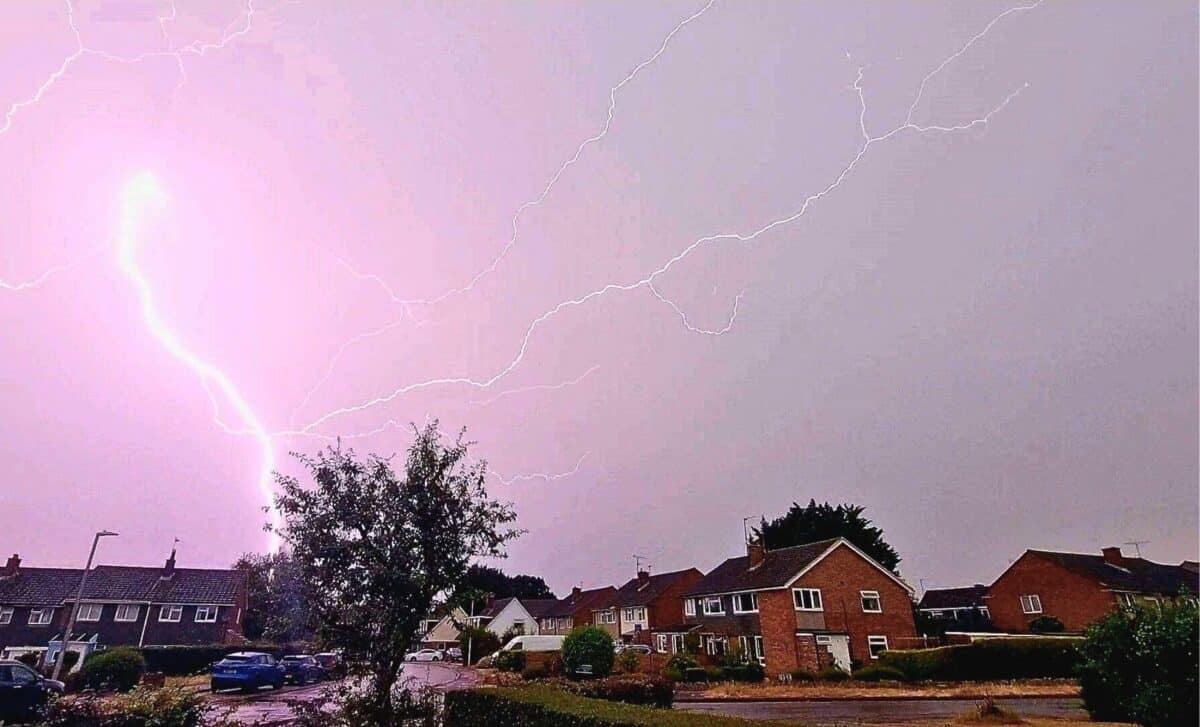 Thunderstorm Alerts Issued For Parts Of The Uk