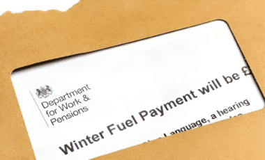 Pensioners Winter Fuel Payments Notice