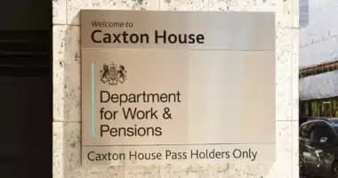 1 Department For Work And Pensions Dwp Nameplate