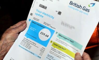 Electricity Bill From British Gas