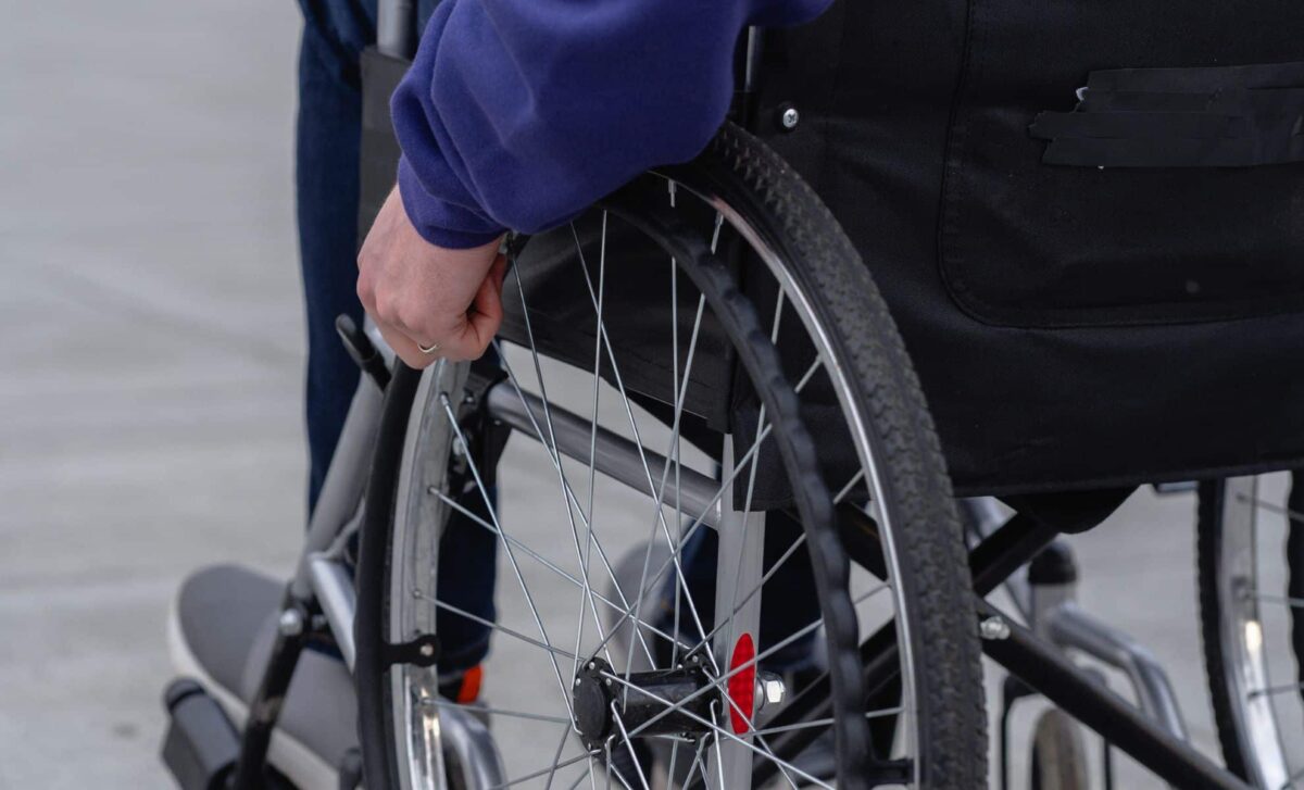 Dwp A Disable Man In His Chair