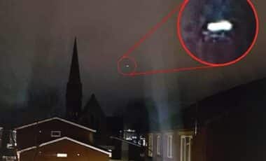 Unexplained Ufo Phenomena Over Manchester