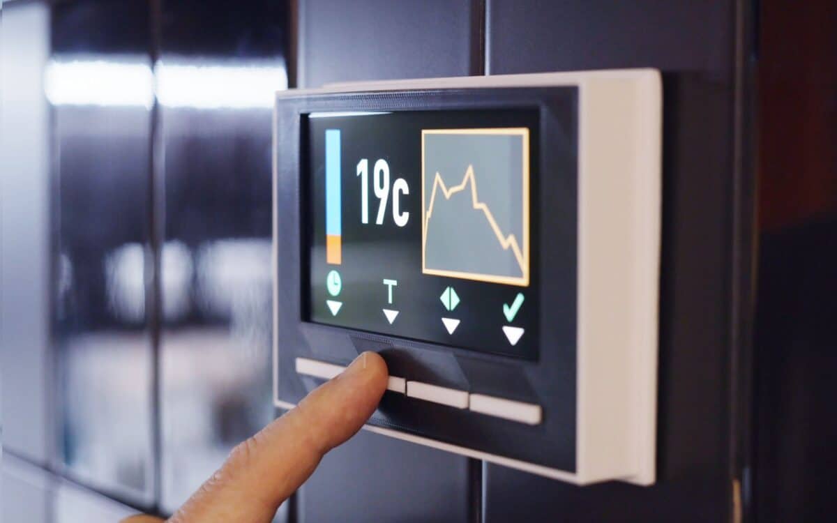 British Gas- A Hand Touch Thermostat