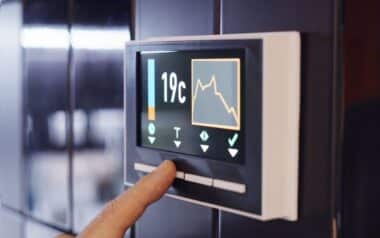 British Gas- A Hand Touch Thermostat