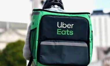 Uber Eats Delivery Man