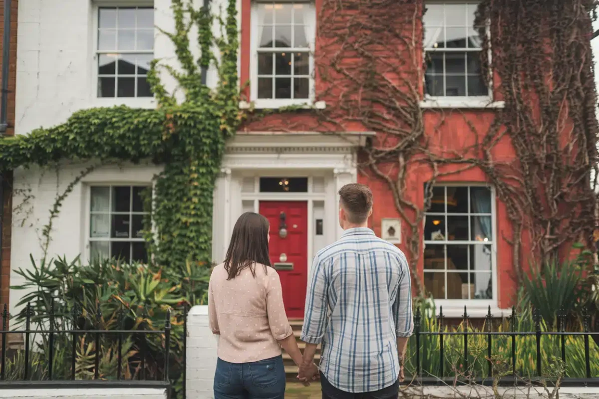 A Couple Preparing To Buy A Property