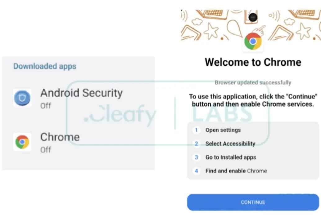 Common Decoy Used In Droidbot Campaigns