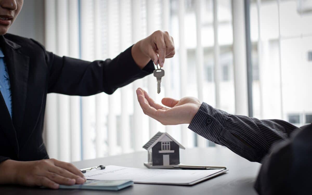 Rents-Handing Over the Keys A Real Estate Deal Sealed