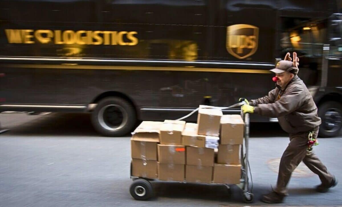 UPS worker