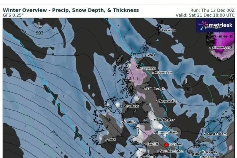 Weather Maps Reveal Freezing Temperatures On The Way