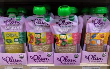 Plum Organics offers nutritious baby food blends