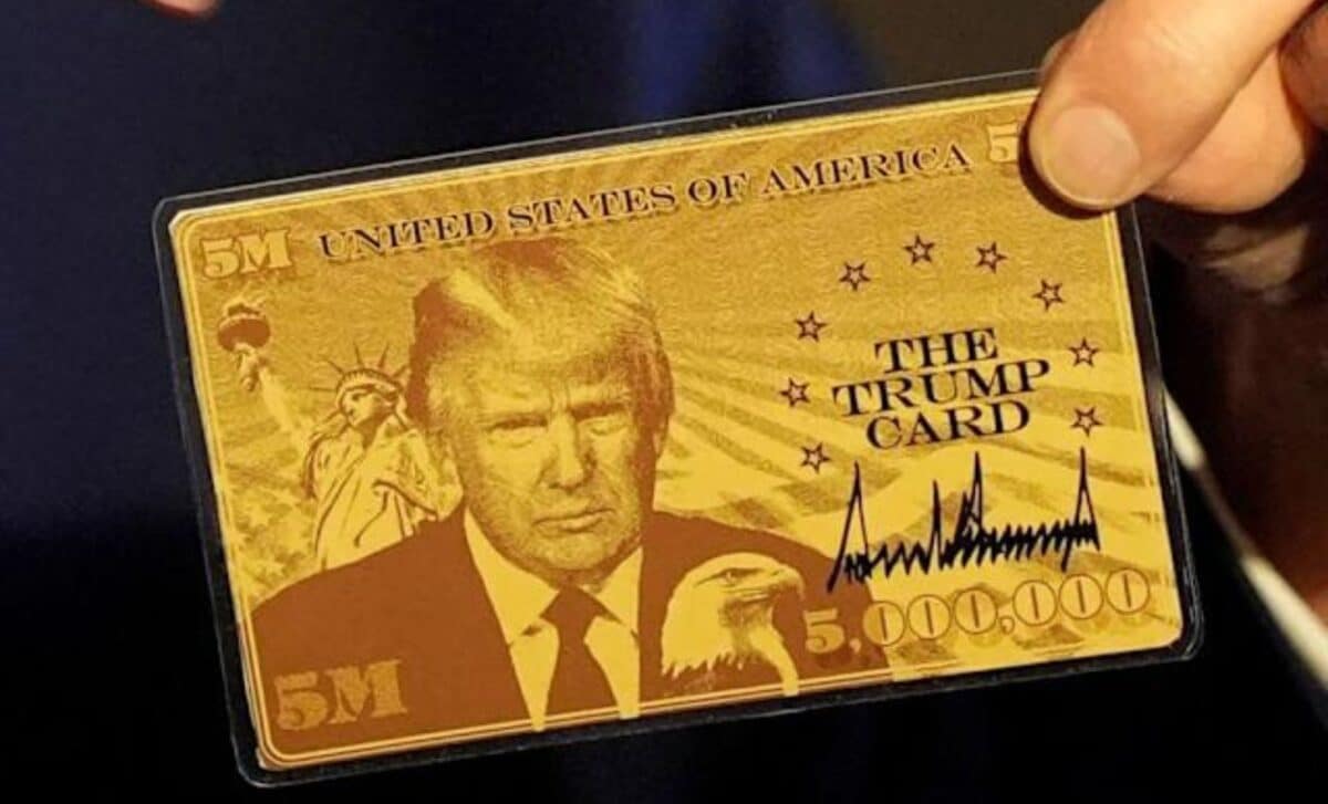 Trump gold card