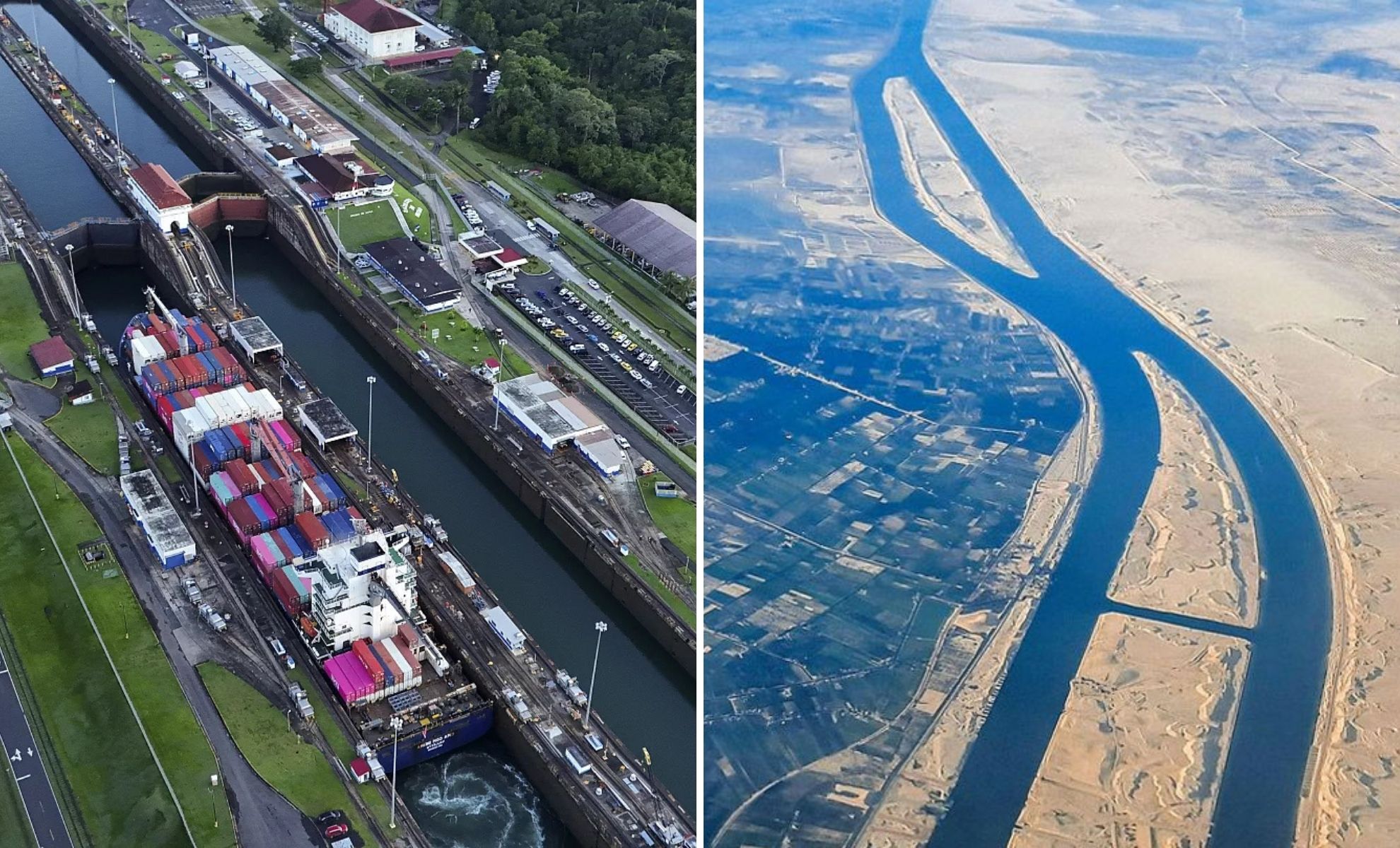 Trump panama and suez canal