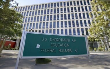 the U.S. Department of Education Federal Building 6