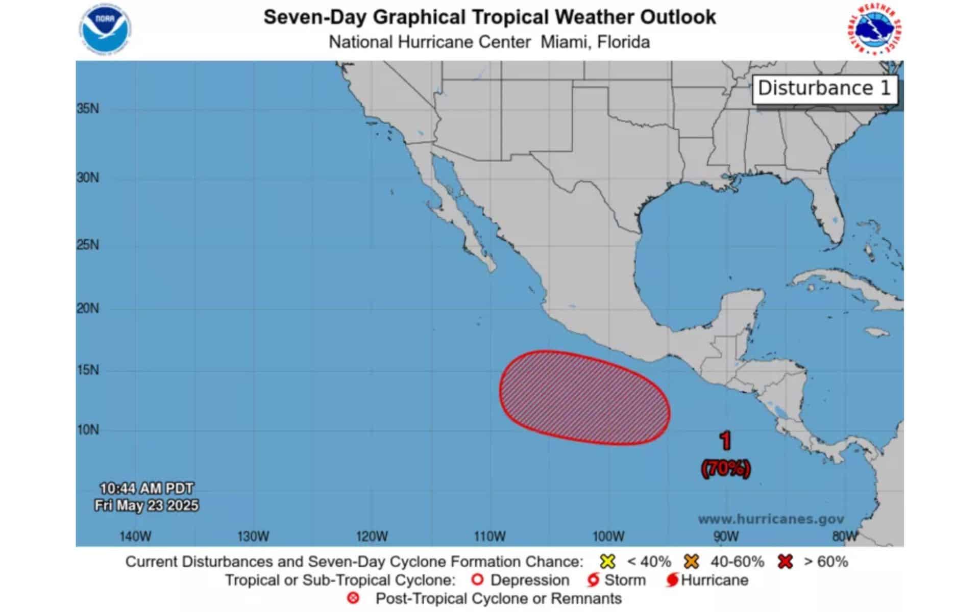 Eastern Pacific Could See First Tropical Storm of the Season Ahead of ...