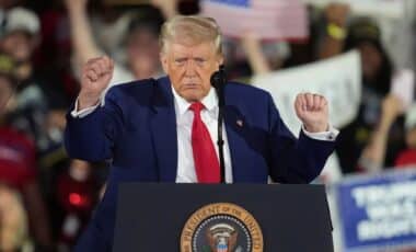 Donald trump april economy