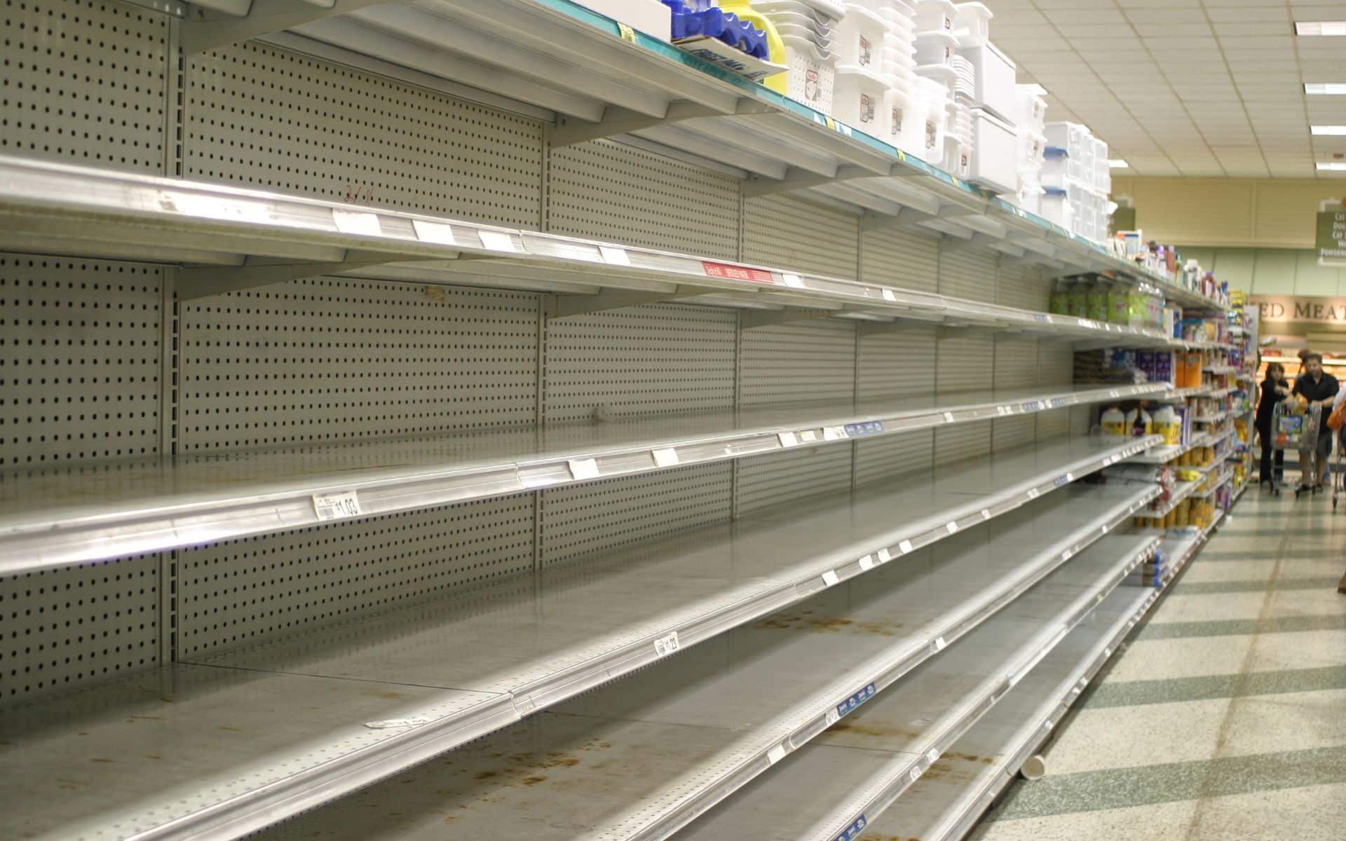 Empty Shelves