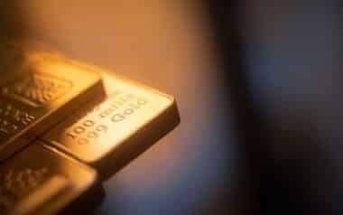 Gold bullion ingot bar