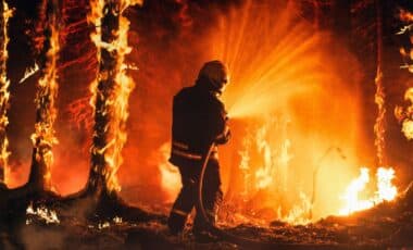 Minnesota wildfire