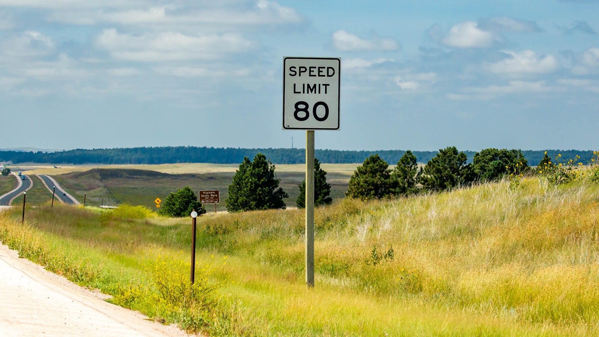 Speed Limit to 80 MPH