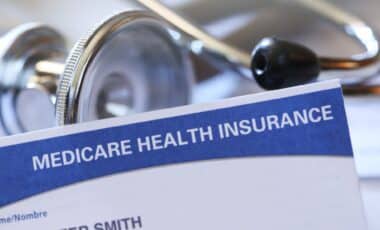 Stethoscope And A Medicare Insurance Card