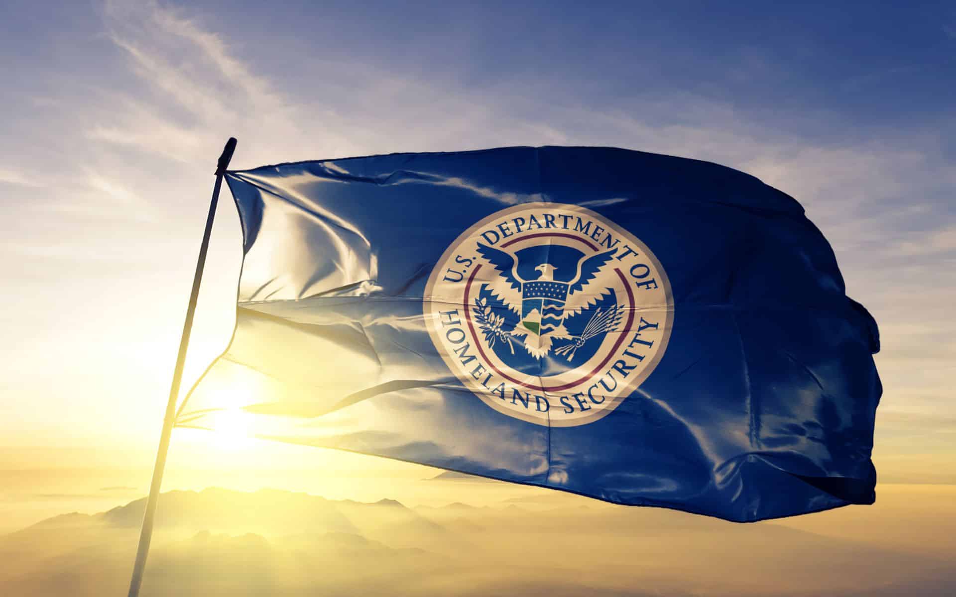 United States Department of Homeland Security flag