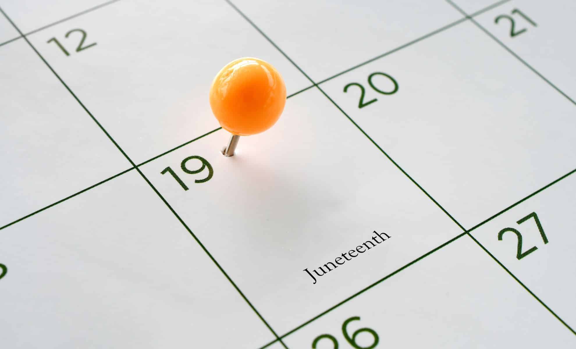 Juneteenth day