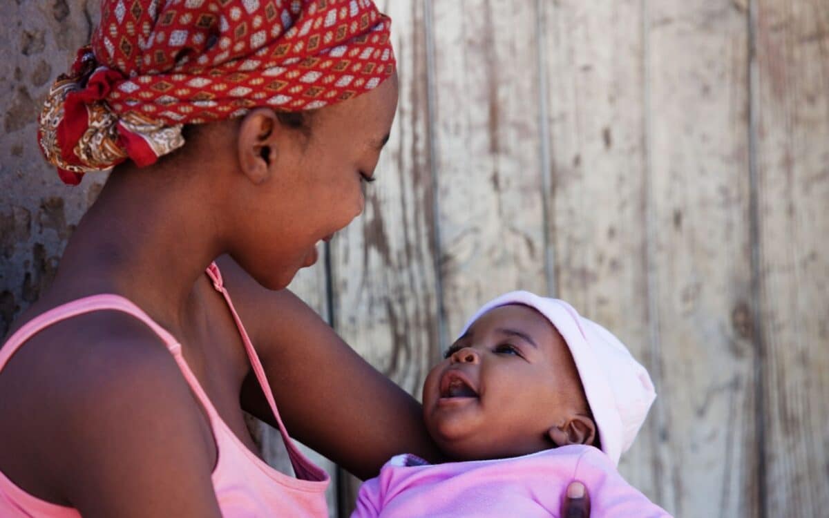 Mother and her daughter
