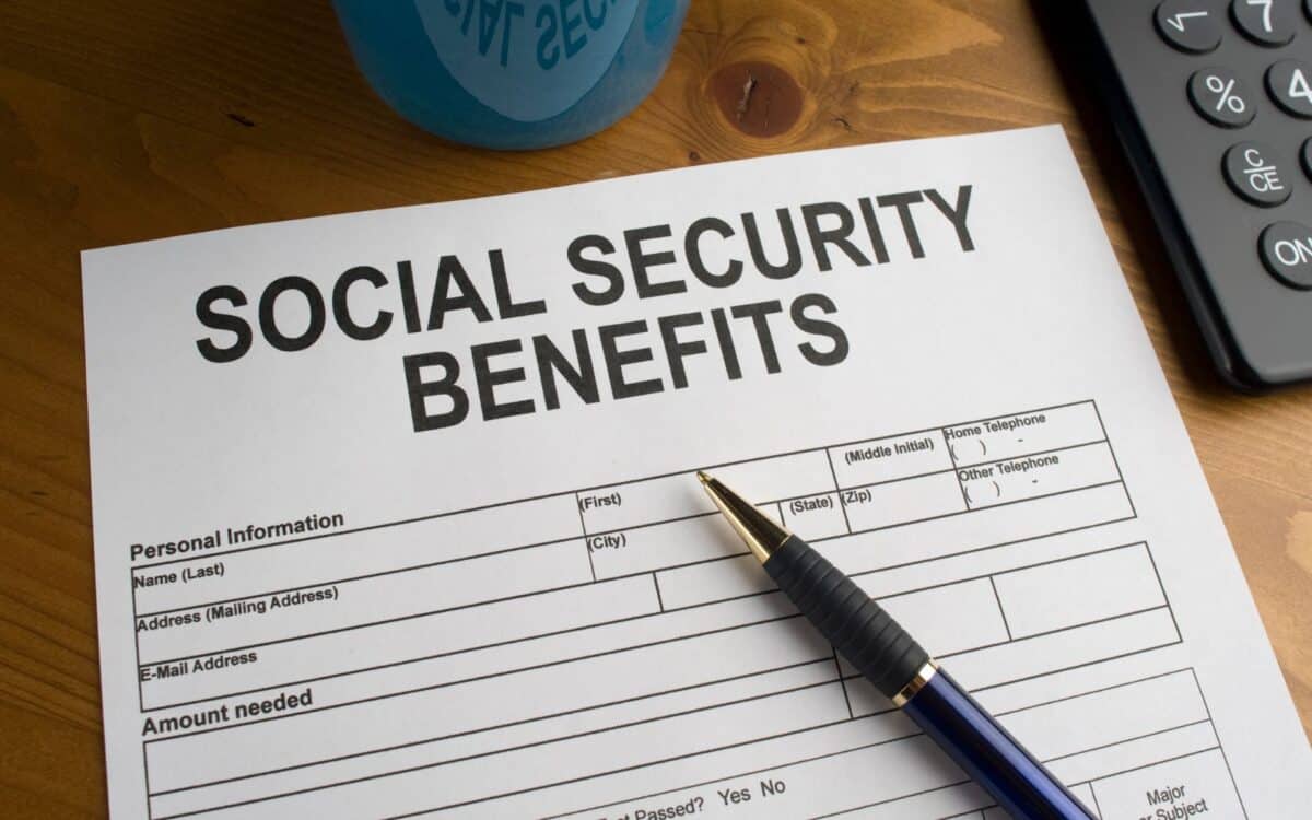 Social Securiy Benefits Form