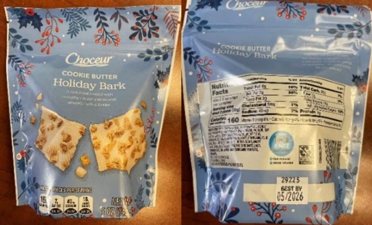 Aldi Holiday Snack recall