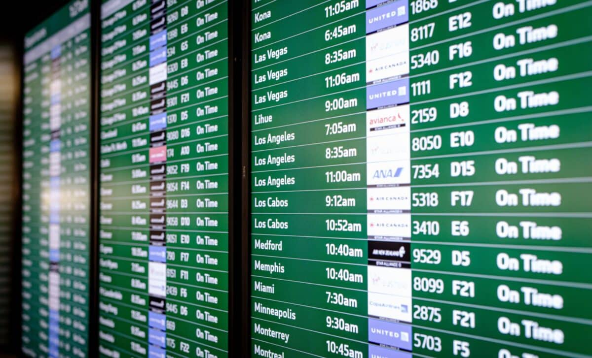 US storm canceled flights