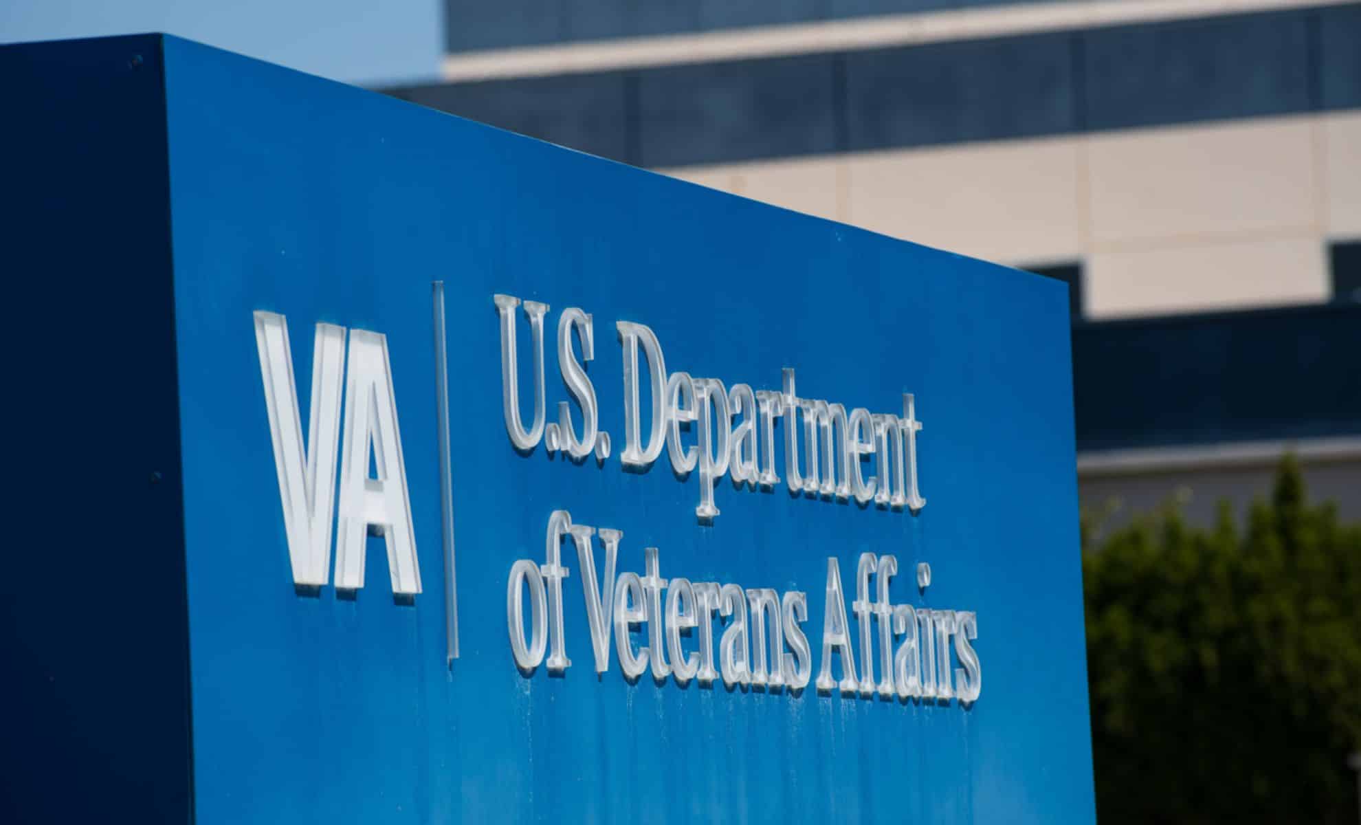 Department of Veterans Affairs benefits change