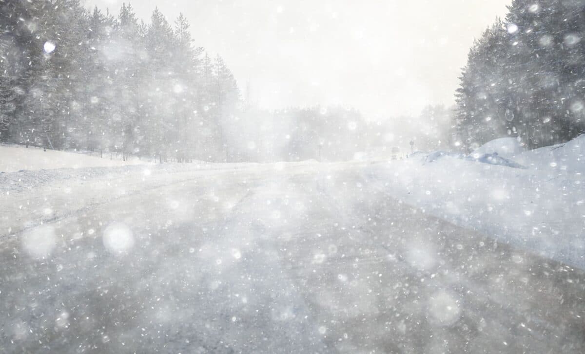 NWS snowfall forecast