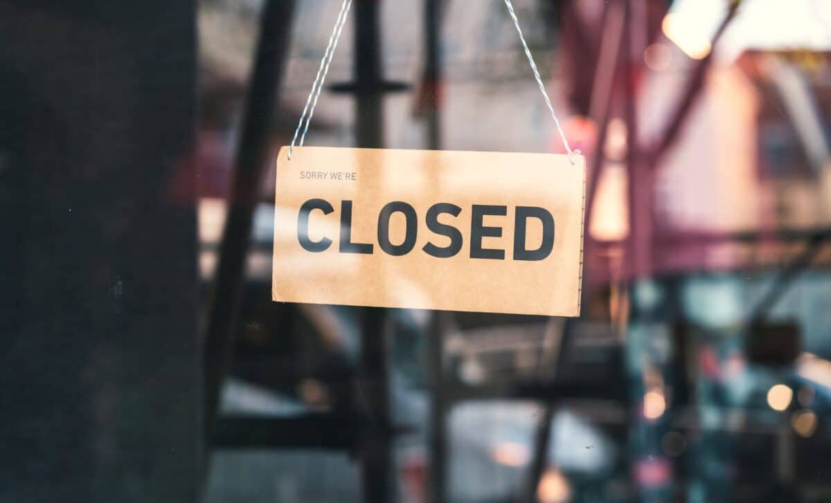 Closed Sign