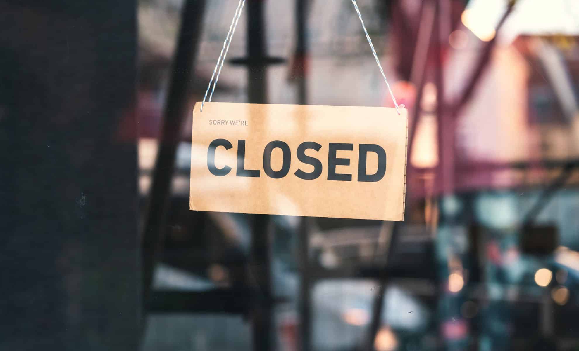 Closed Sign