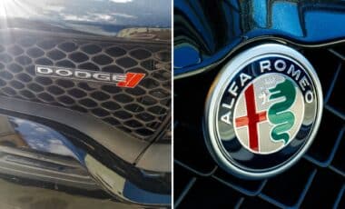 Dodge and Alfa Romeo logos