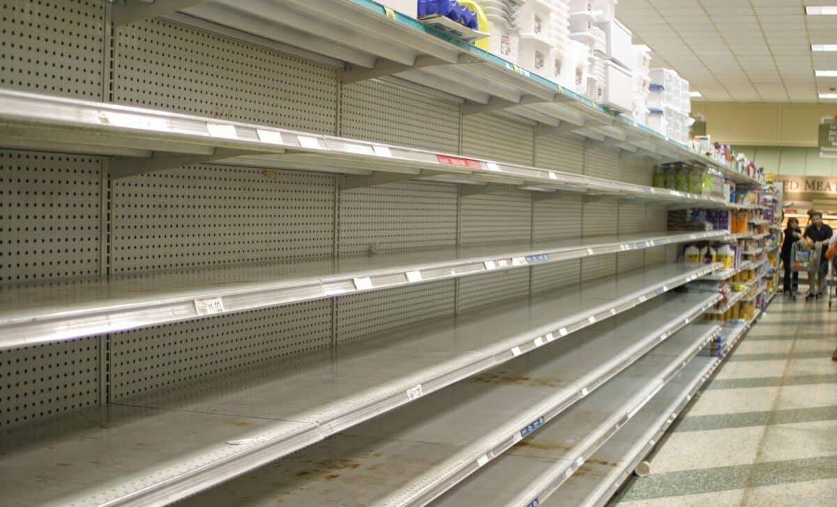Empty Shelves