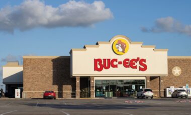 Front view of the Buc-ee’s store in Texas City, Texas.
