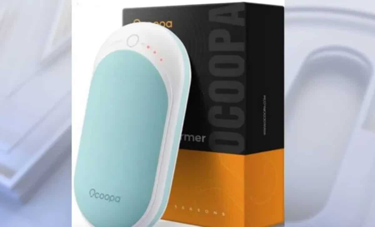 Product photo of recalled hand warmers