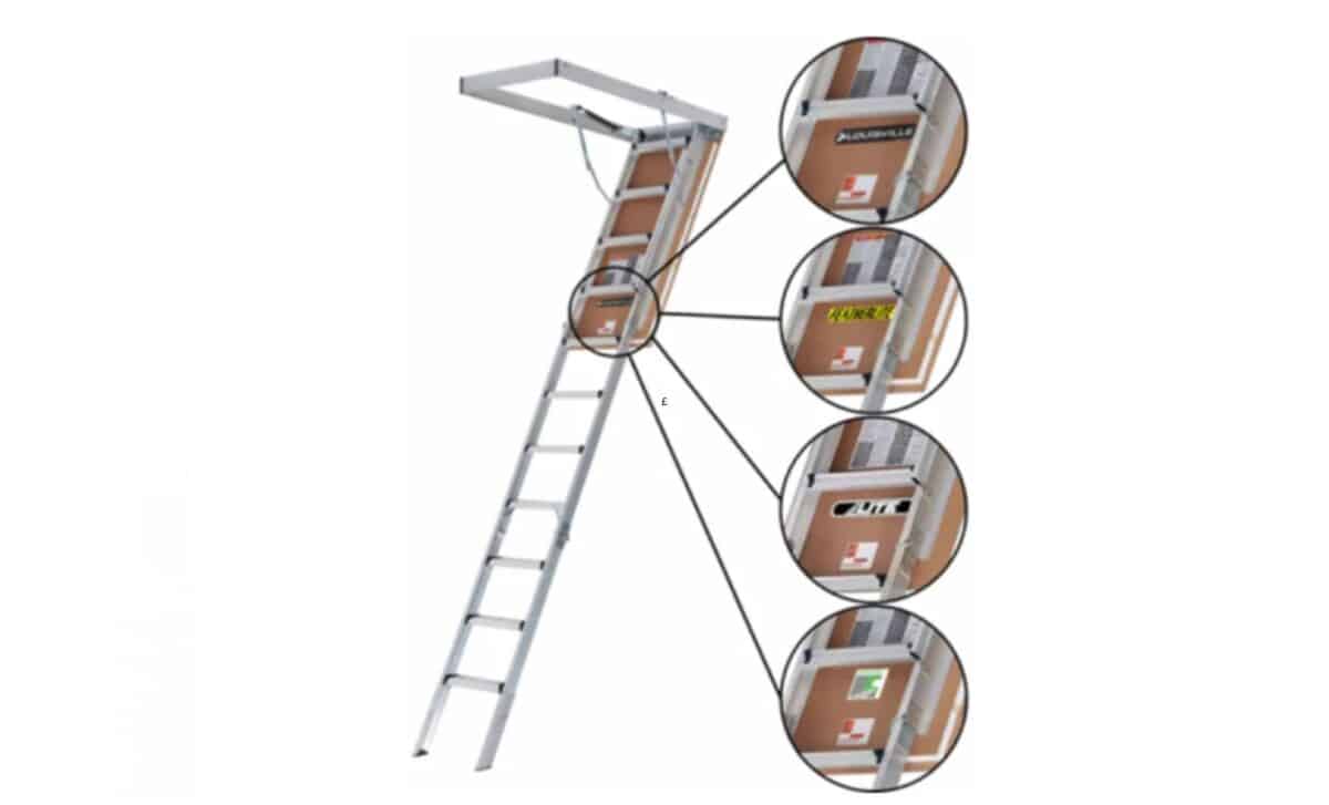 Recalled Attic Stairway Ladder
